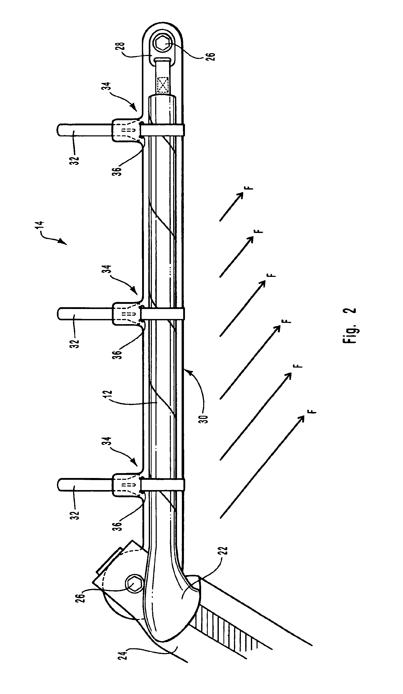 Airbag tether retainer