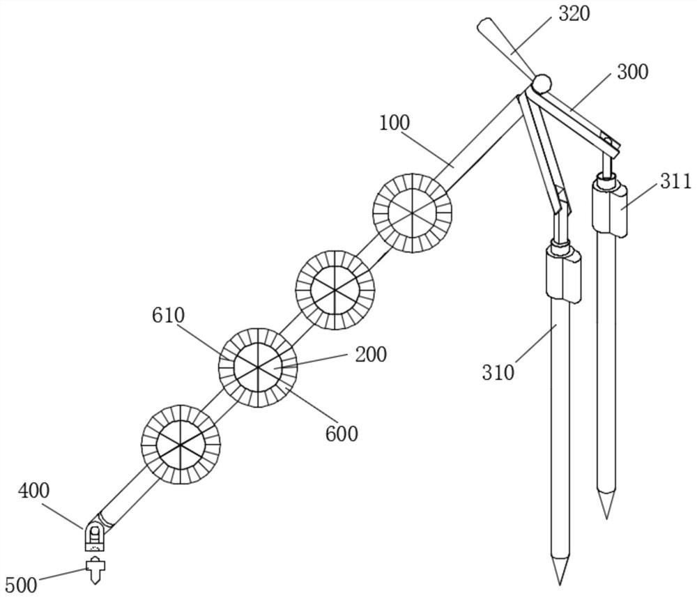 Leveling-free polygon prism measuring device and leveling-free polygon prism measuring method for trigonometric elevation measurement