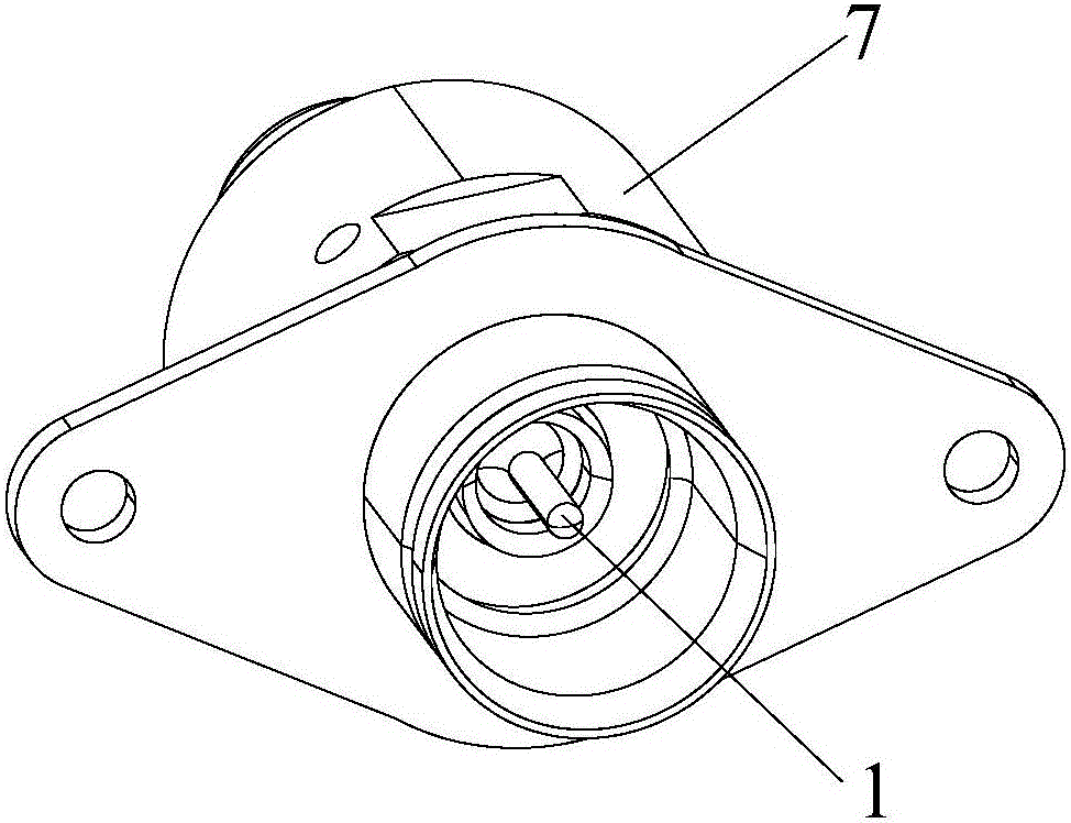 Pipe connector with self-sealing and quick insertion and extraction functions