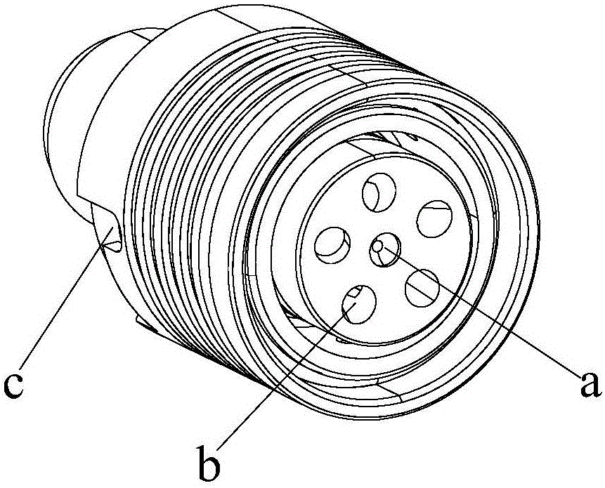 Pipe connector with self-sealing and quick insertion and extraction functions