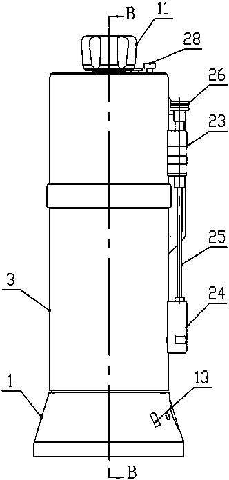 Sulfur hexafluoride gas sampling device