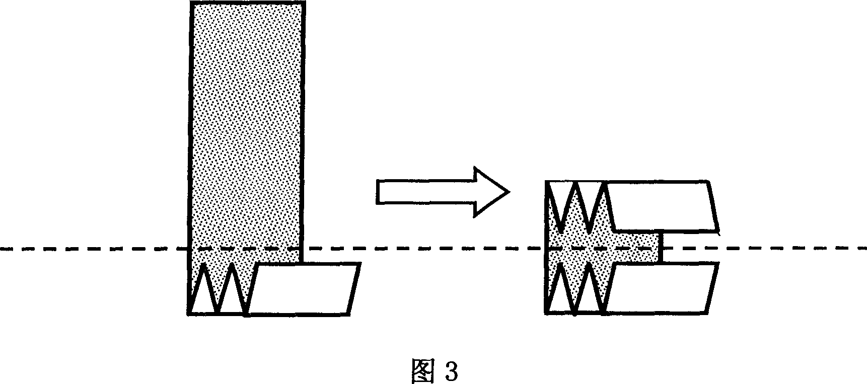 Folding method of medical table cloth