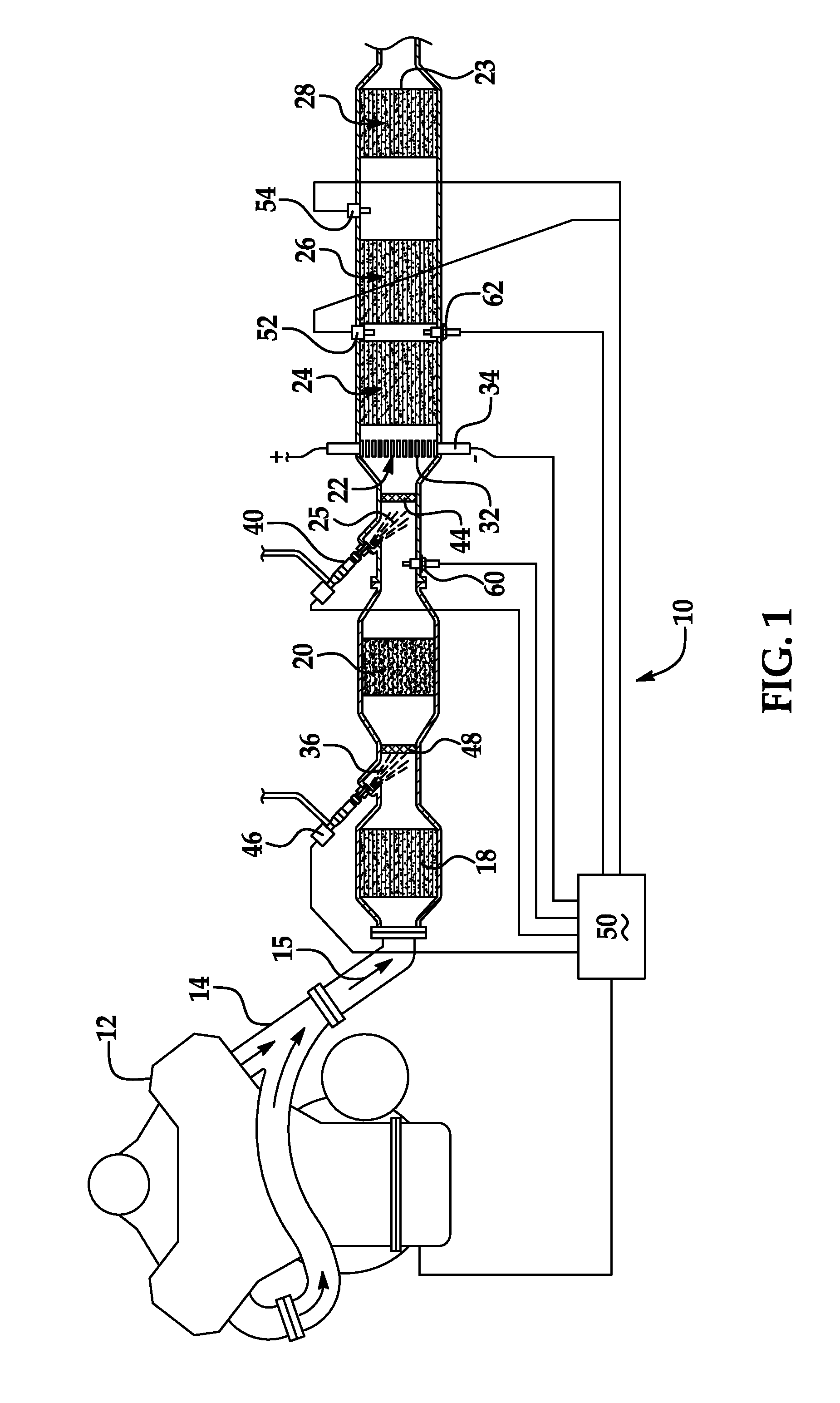 Electronically Heated NOx Adsorber Catalyst