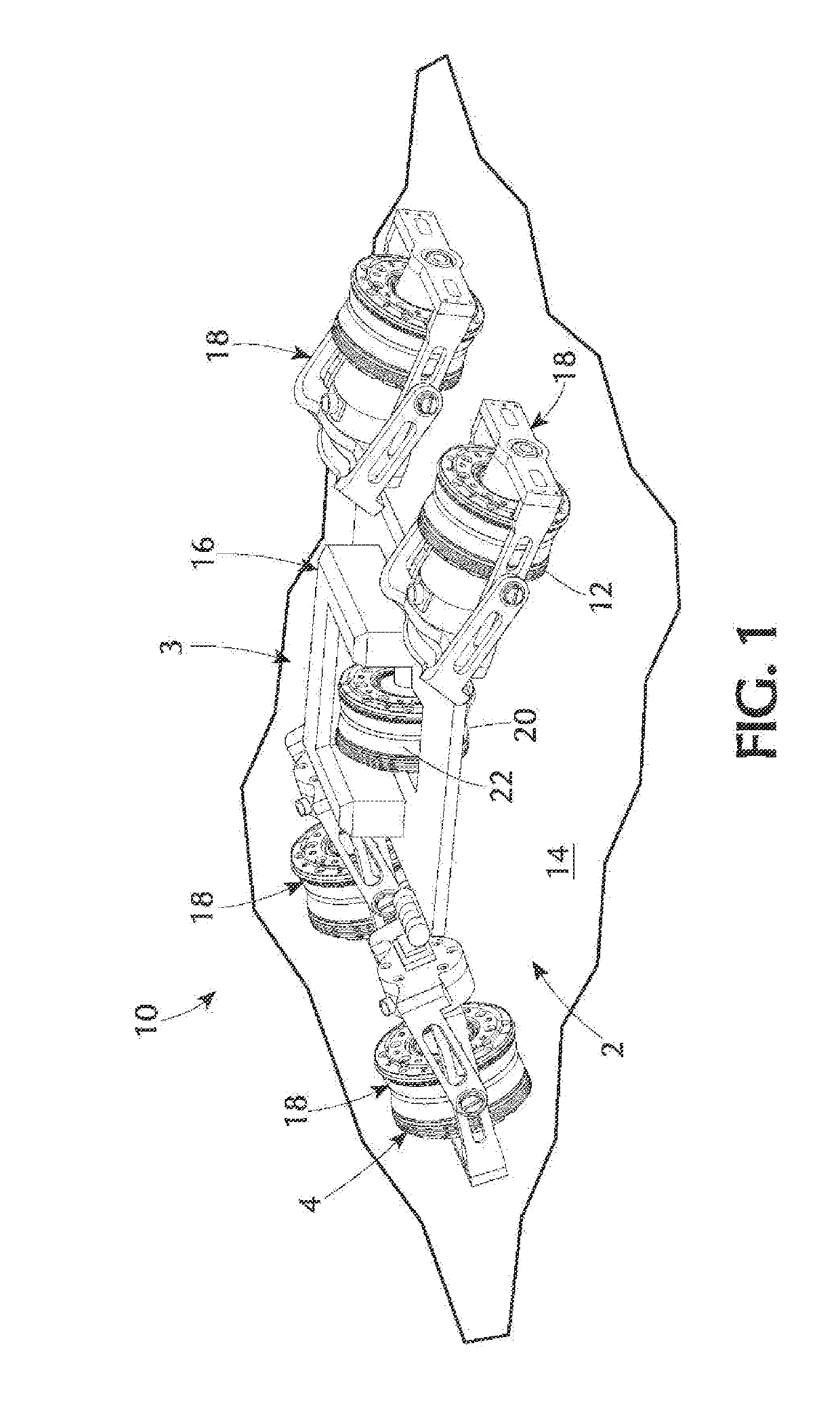 Apparatus and related method for coating an irregular surface