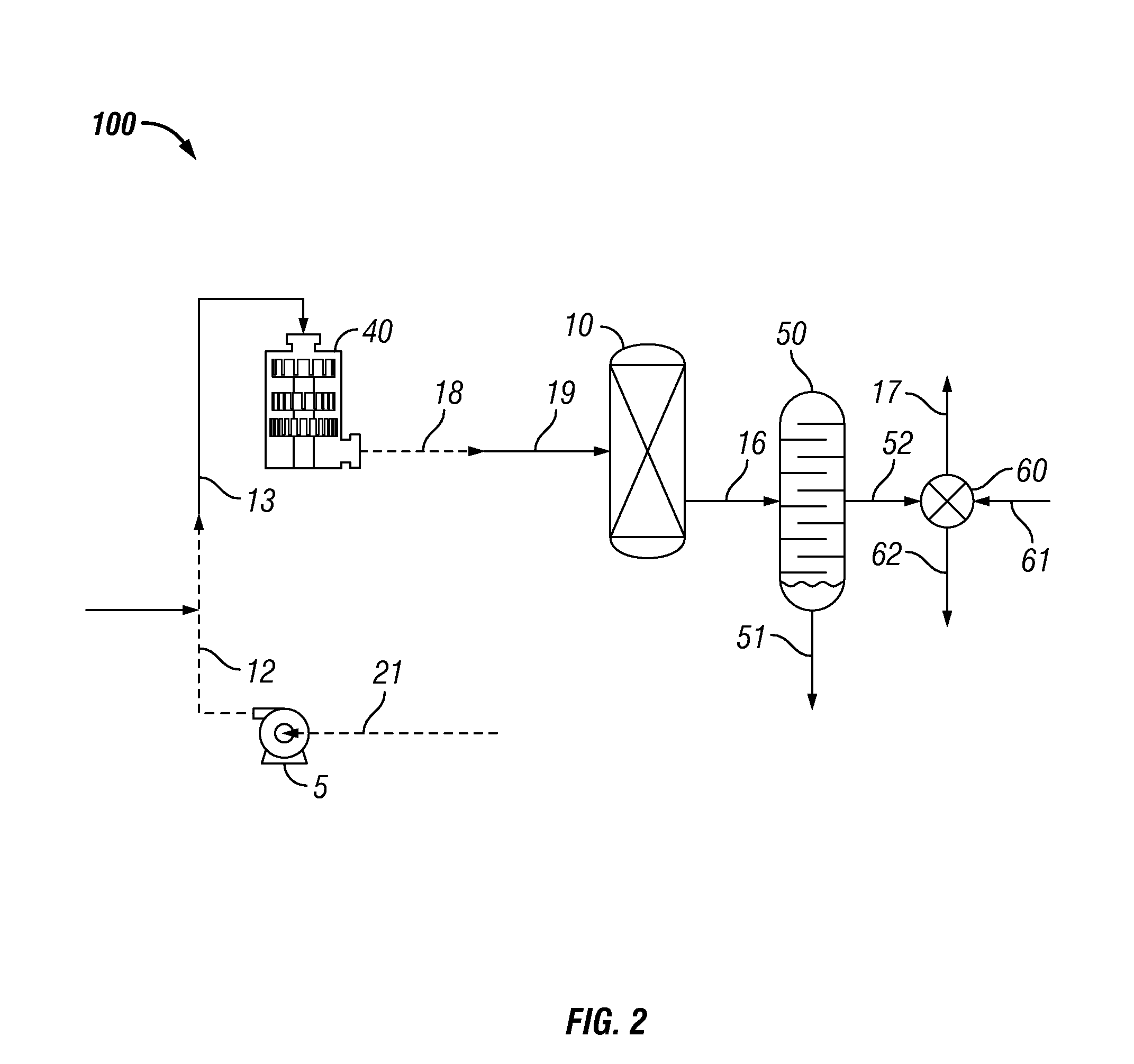 High shear system and process for the production of acetic anhydride