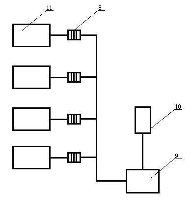 Electro-thermal mulching film heating device