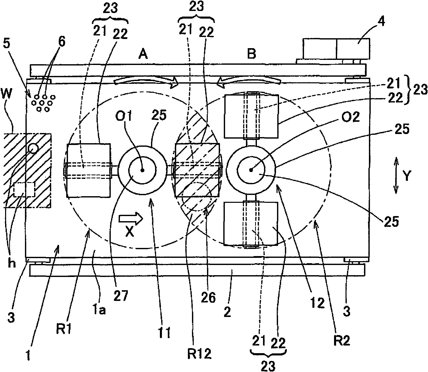 Deburring device