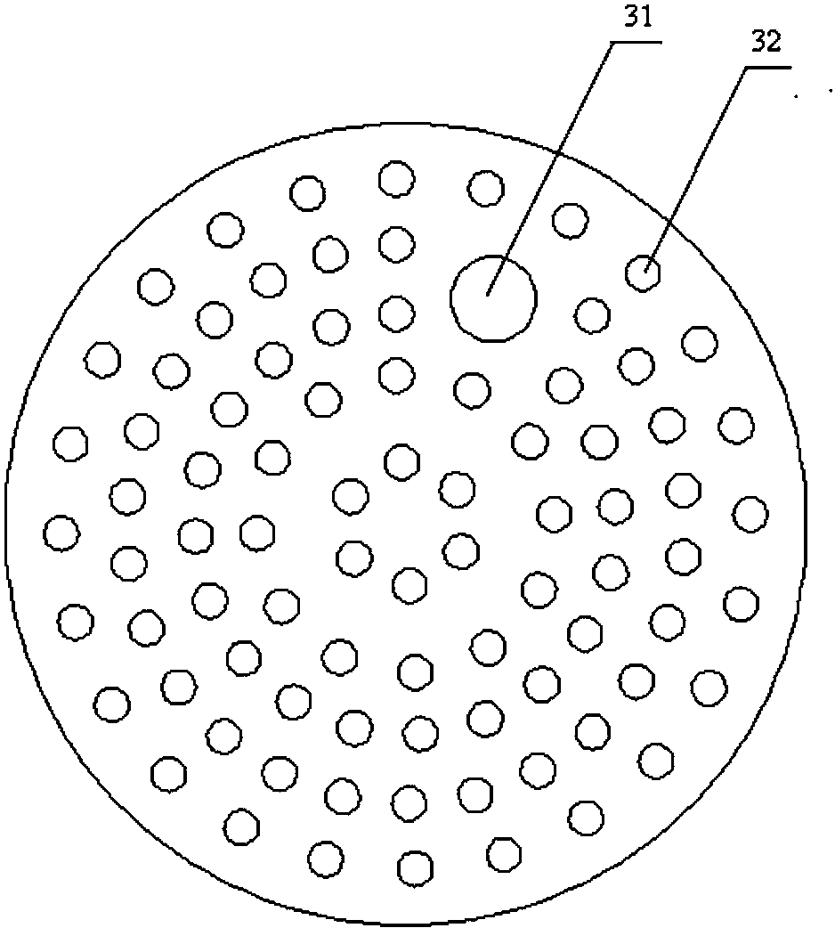 Temperature-control type double-layer cylindrical aerobic composting reactor