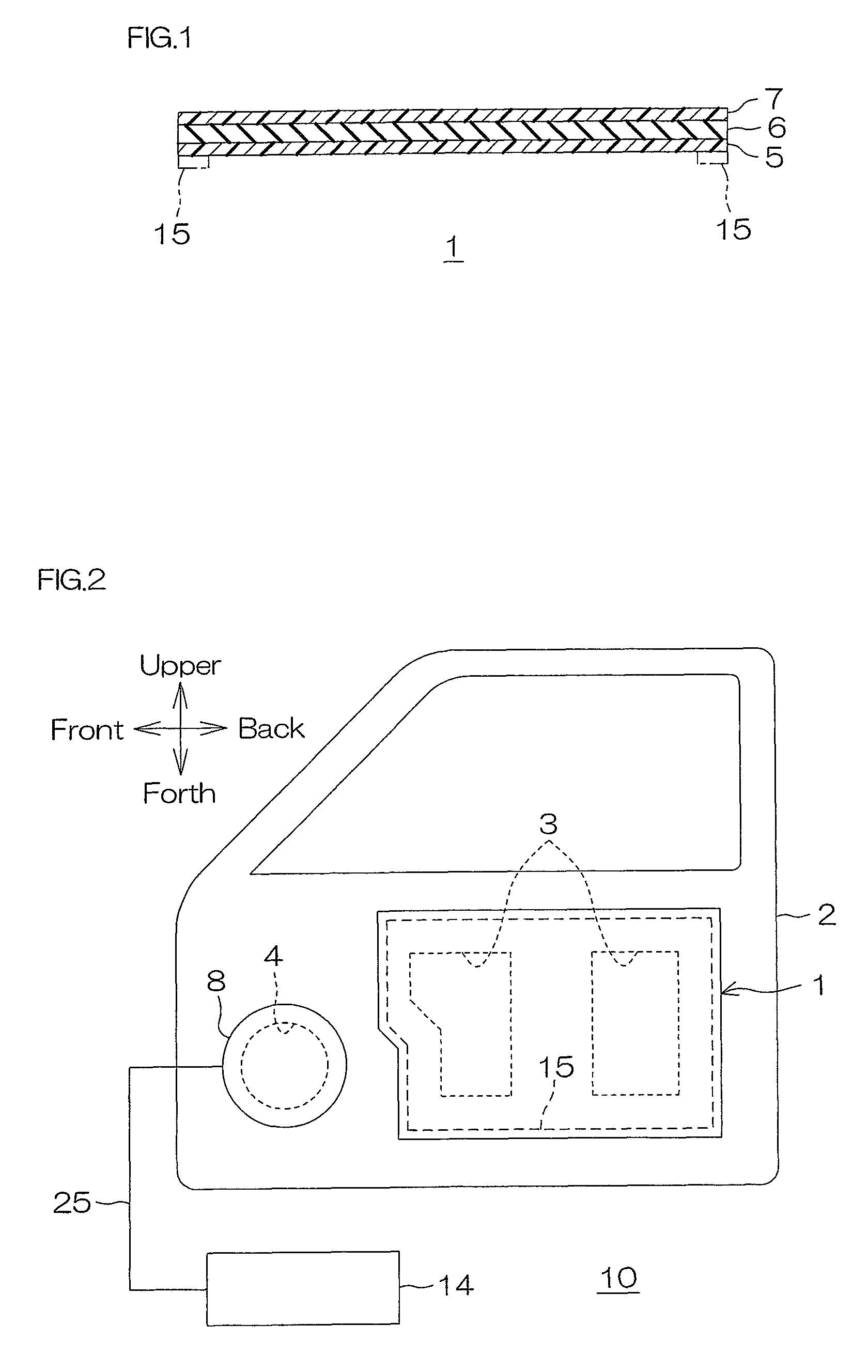 Door hole cover and vehicular door structure