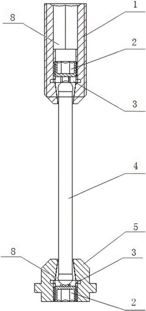 Tensional cable assembly applied to flexible pressing and releasing device of spacecraft