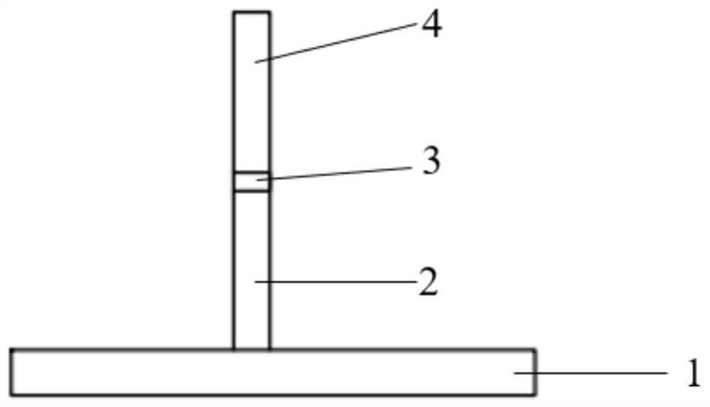 Welding wire for alloy steel-stainless steel composite material transition layer and preparation method of welding wire