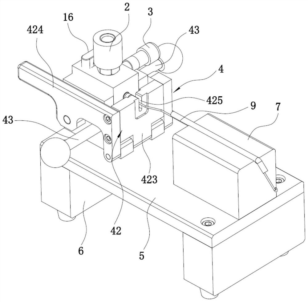 Spray pipe detection device