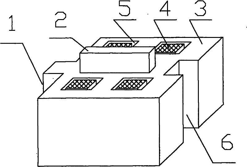 Earthquake-resistant energy-saving insulation brick