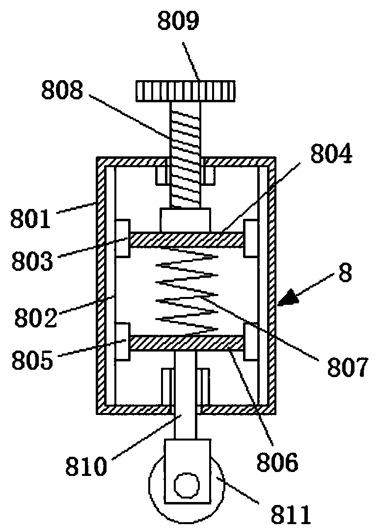 Rapid dewatering device for printing and dyeing processing