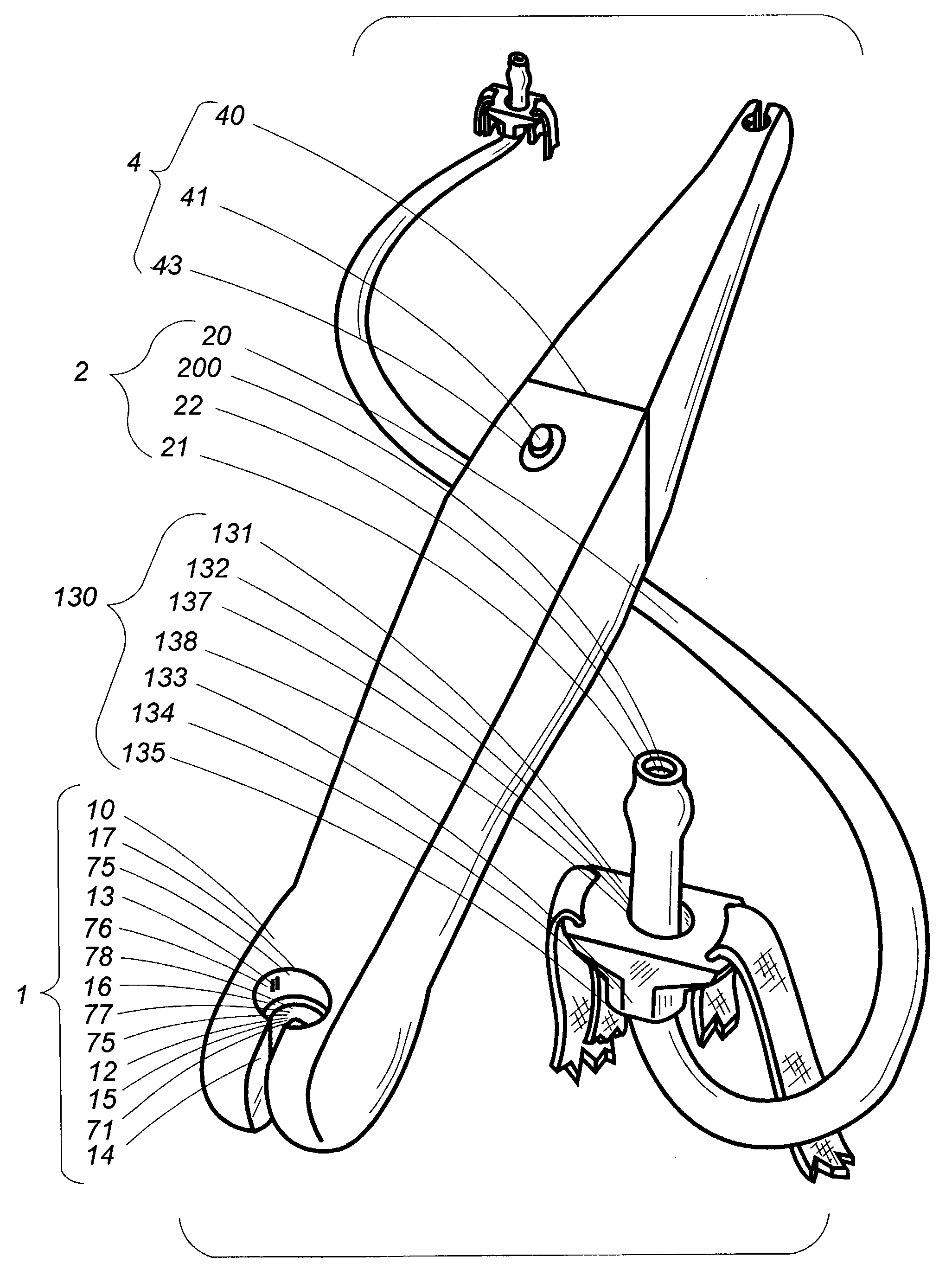 Exercise bar cord impingement assembly