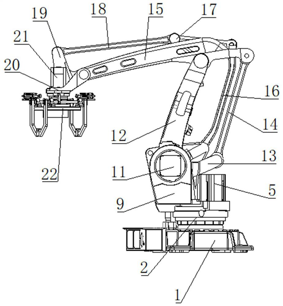 Grabbing equipment of industrial intelligent robot and grabbing method thereof