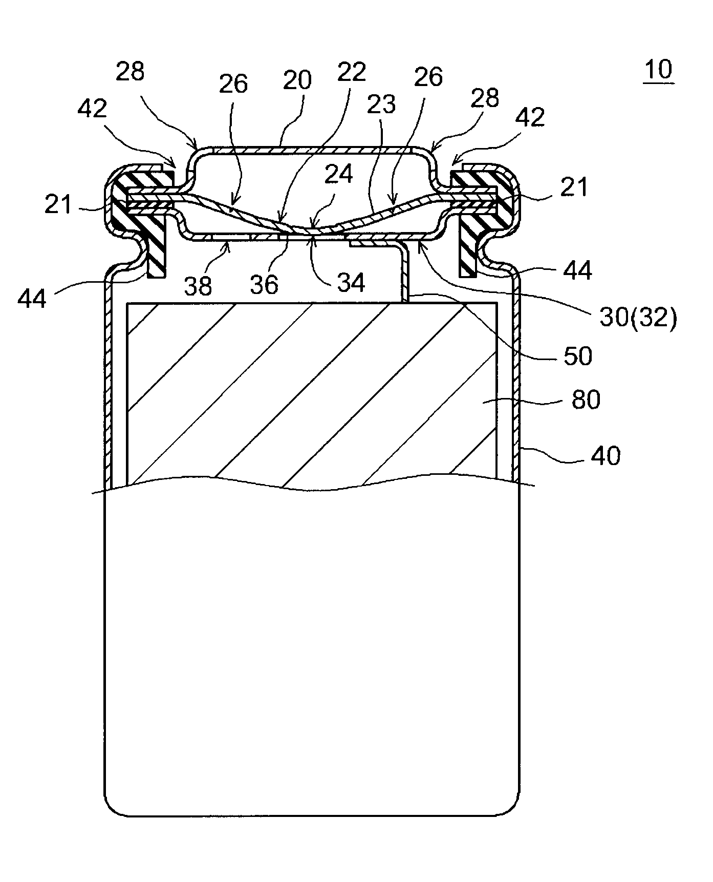 Sealed battery