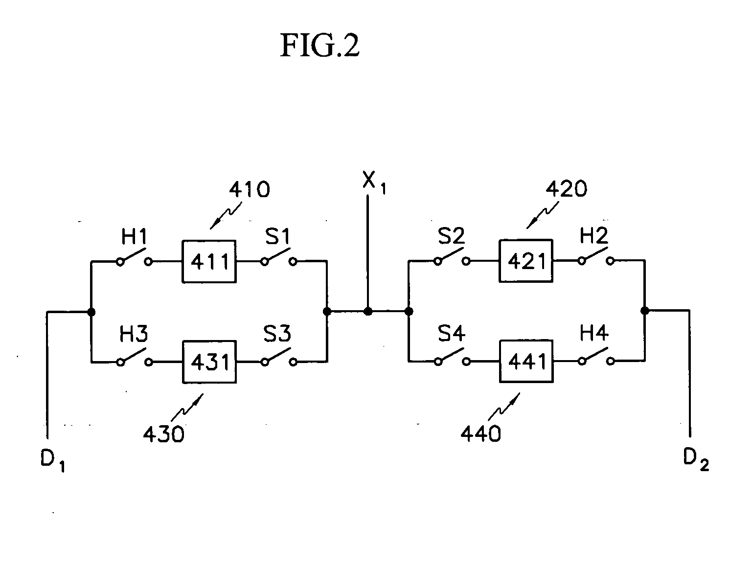 Demultiplexing device and display device using the same