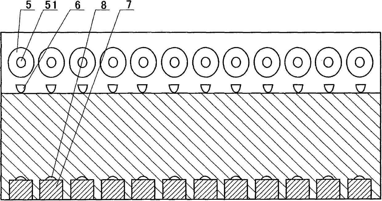 Active optical cable optical coupling device with high coupling efficiency