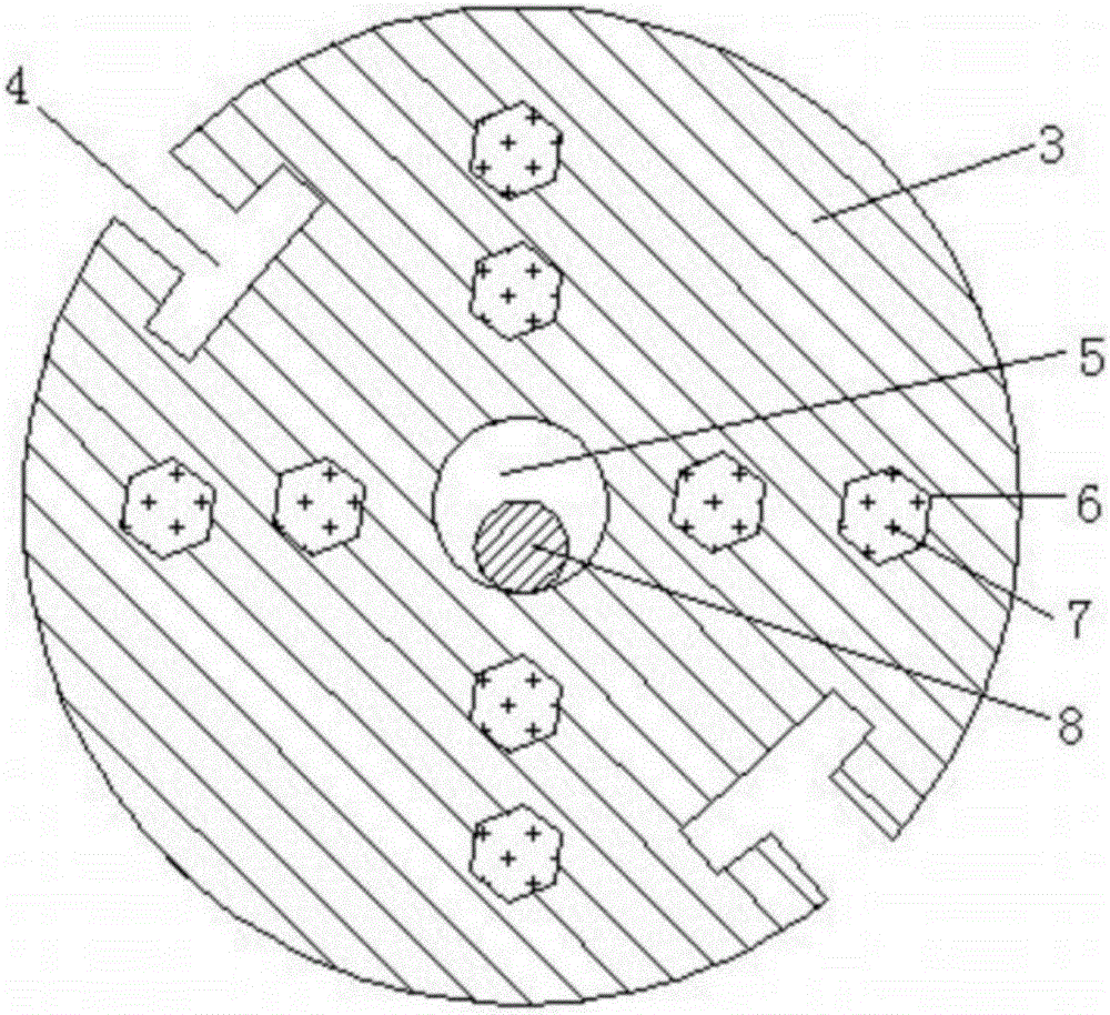 A low-skin-effect large-diameter cable