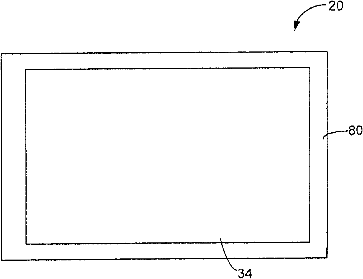 Electronic device comprising touch-sensitive input surface and method of determining user-selected input