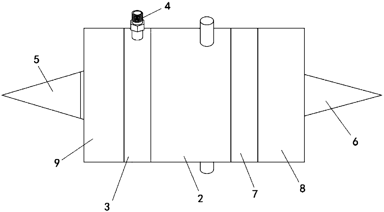 Variable-thrust continuous detonation suction type engine and aircraft