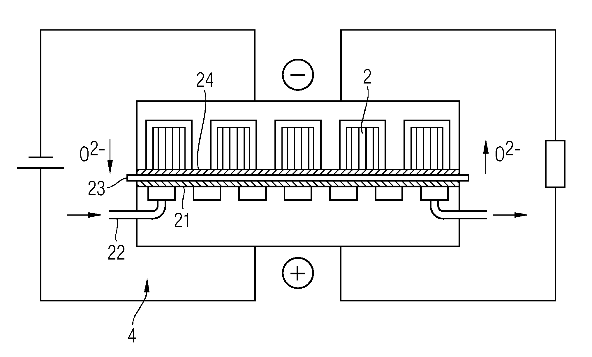 Method for producing a storage structure of an electrical energy storage cell