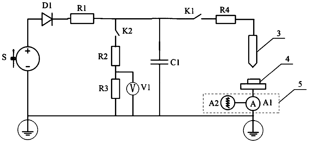 Arc generating equipment and electric contact material anti-arc performance evaluation method