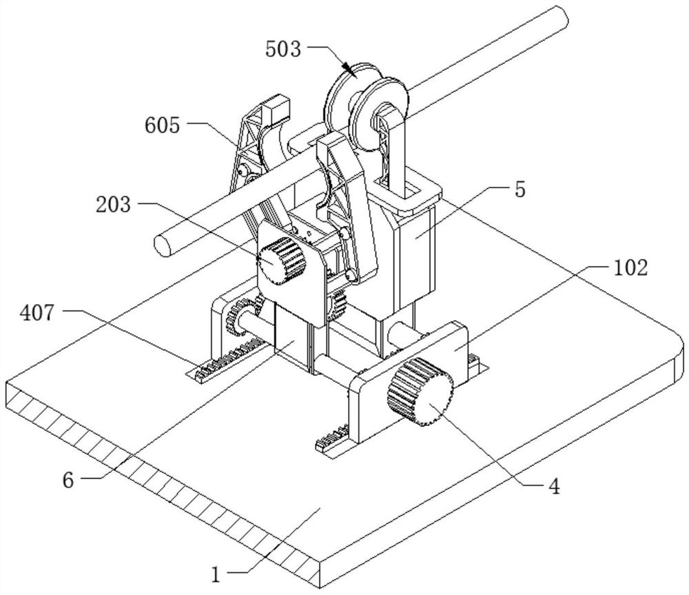 Use method of power transmission line outer sheath inspection and repair device with good stability