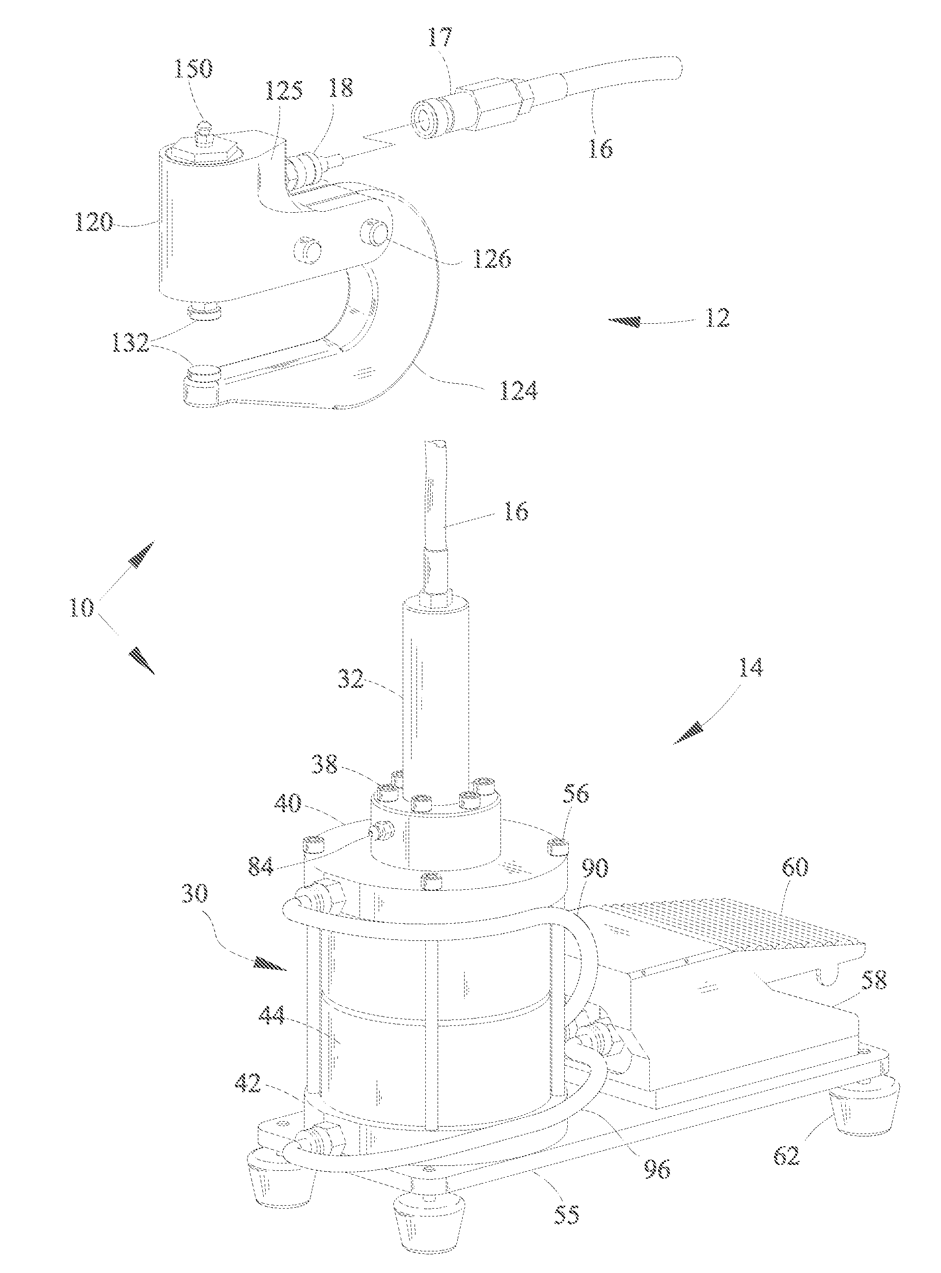 Hydropneumatic riveter