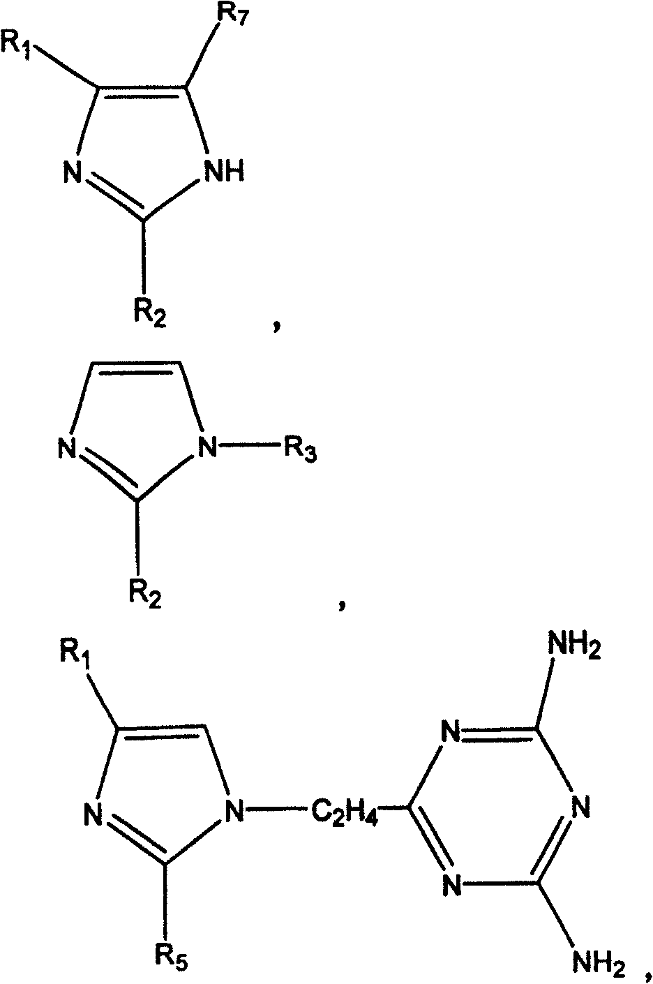 Non-conducting adhesion material composition