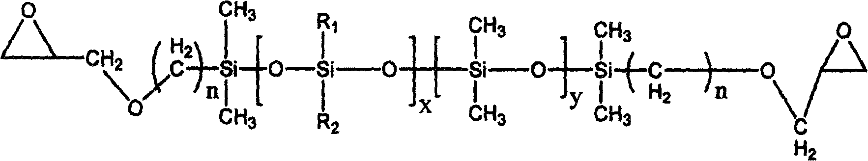 Non-conducting adhesion material composition