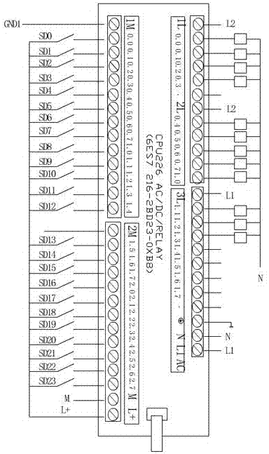 Temperature frequency conversion energy-saving system of intelligent fresh air ventilator