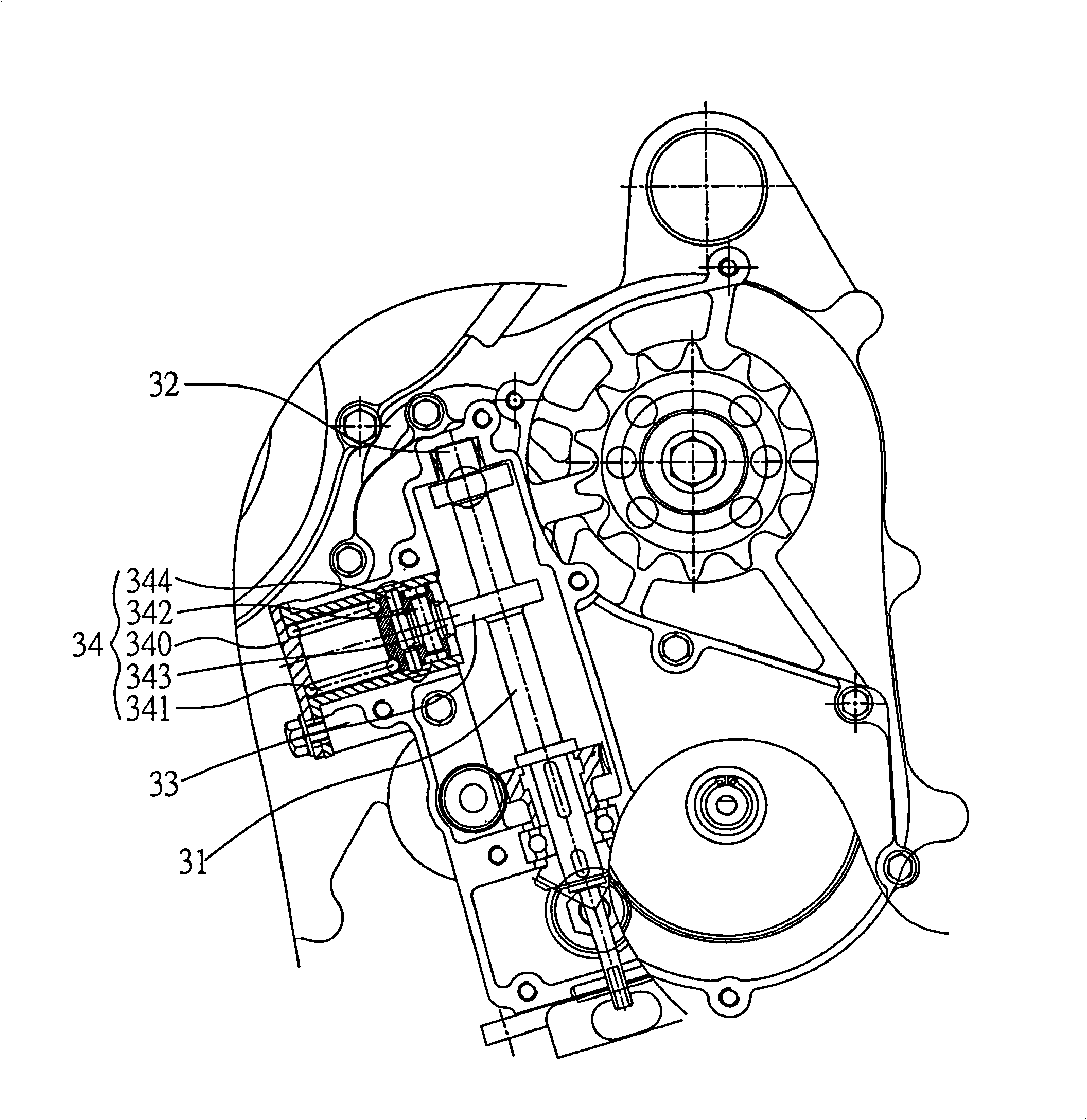 Vehicle gear mechanism