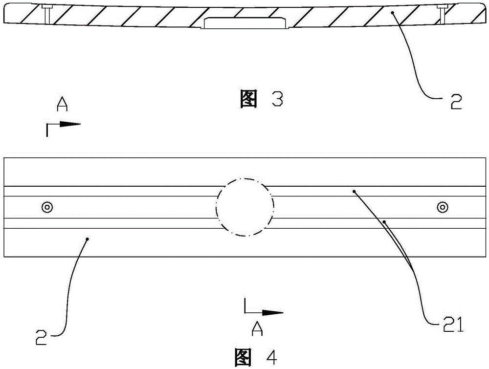 Bird repelling device structure and special mounting rod thereof