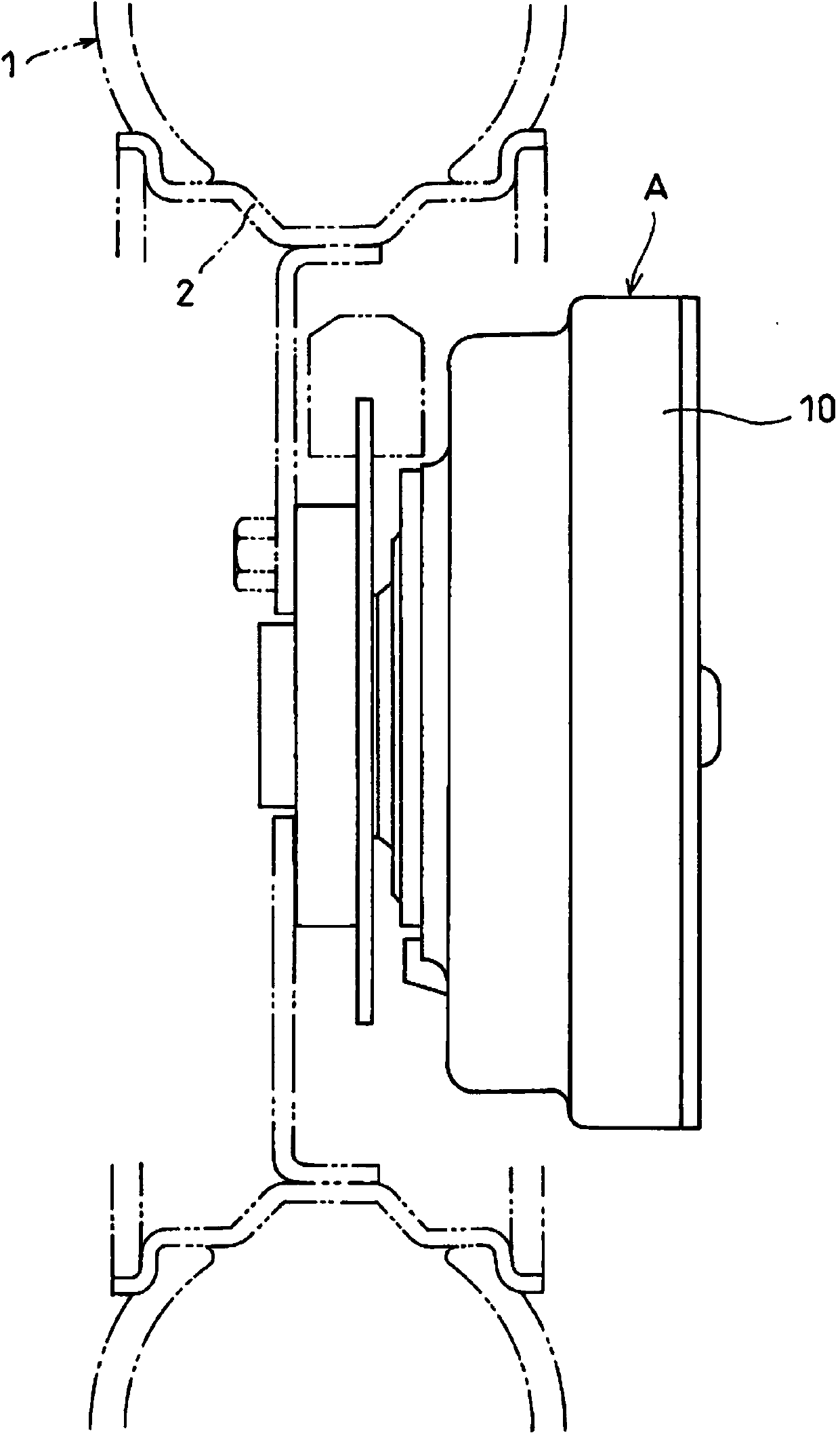 In-wheel motor drive device