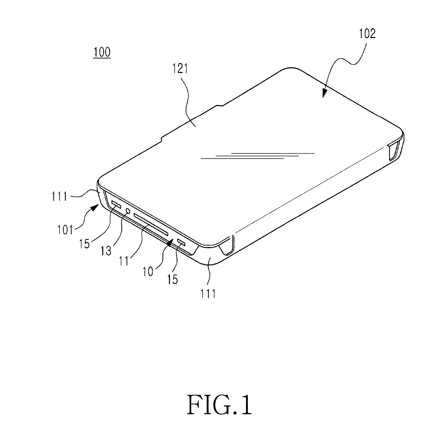 Protection cover for portable terminal