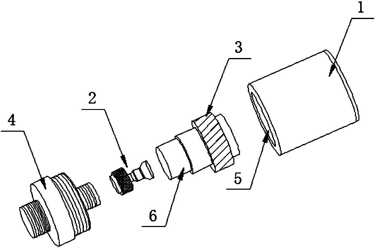 High-speed spray nozzle device