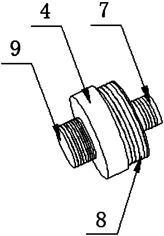 High-speed spray nozzle device