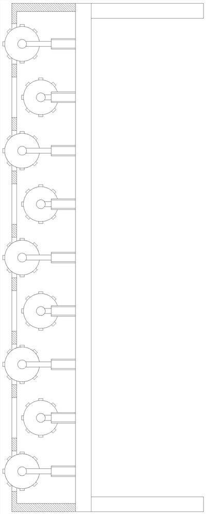 Pressure sore prevention body displacement device for sickbed