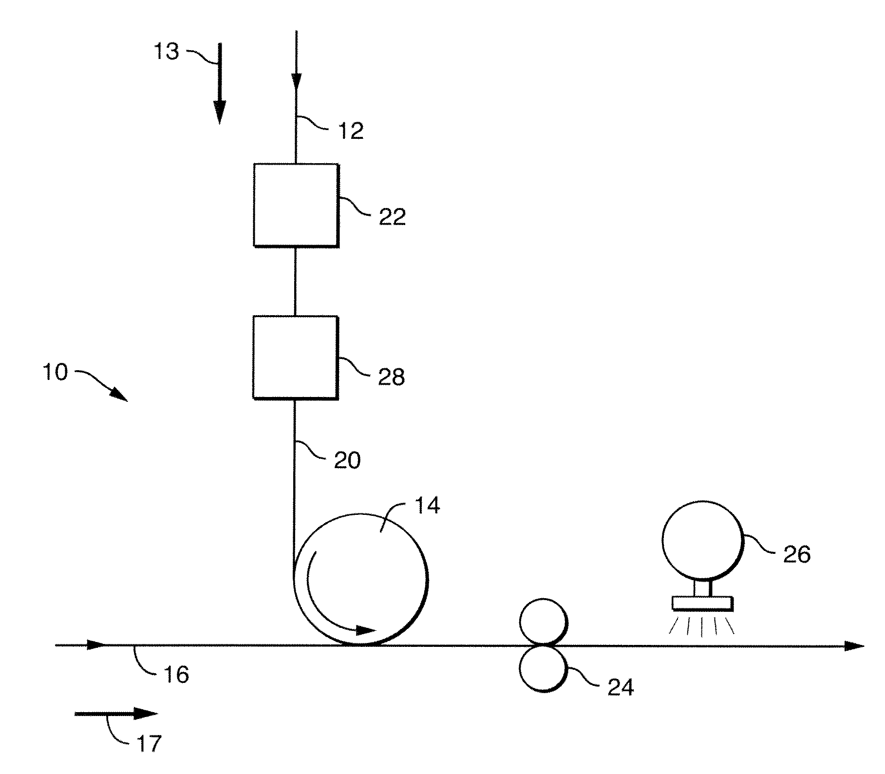 Method and Apparatus for Manufacturing an Absorbent Article with Crosslinked Elastic Components