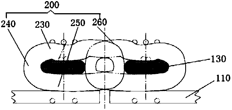 Zipper, garment and container