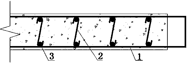 Assembly-type concrete shear wall structure system buckled and anchored through ring ribs