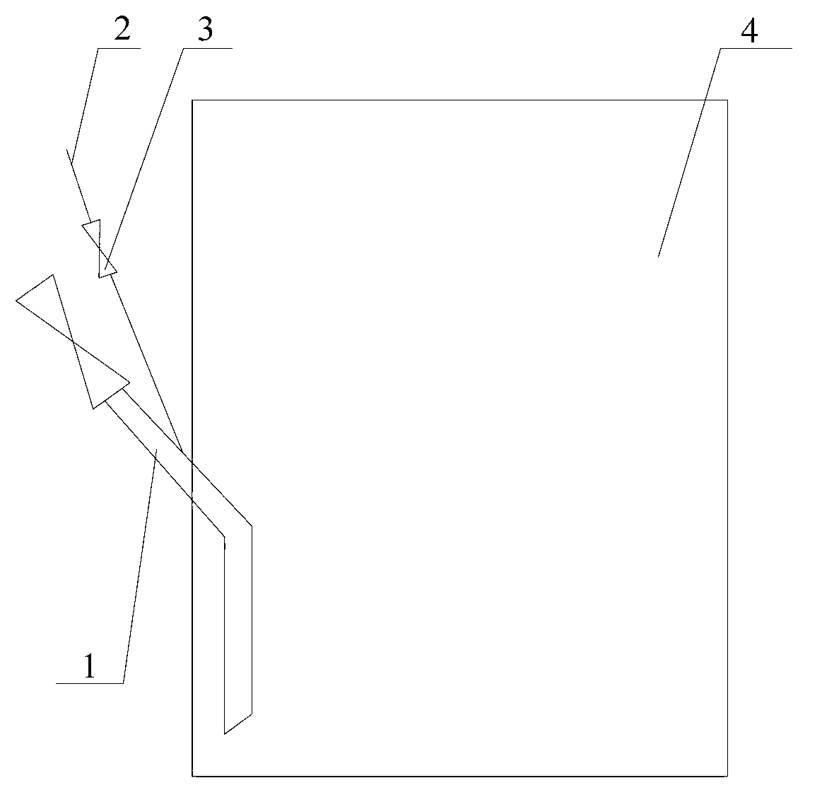 Washing device of oxidation air pipe in desulphurization system