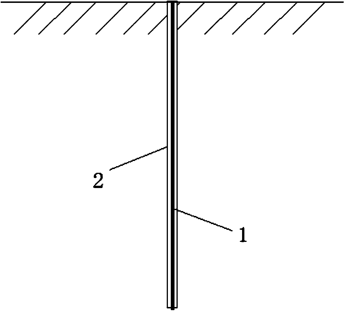 Method for constructing head-expanded anchoring rod in sand-rich decomposed rock