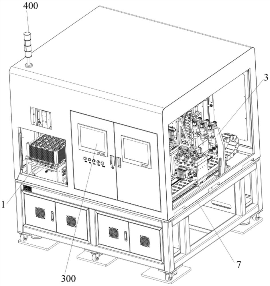 Cutting mechanism and wireless charging gasket post-processing system