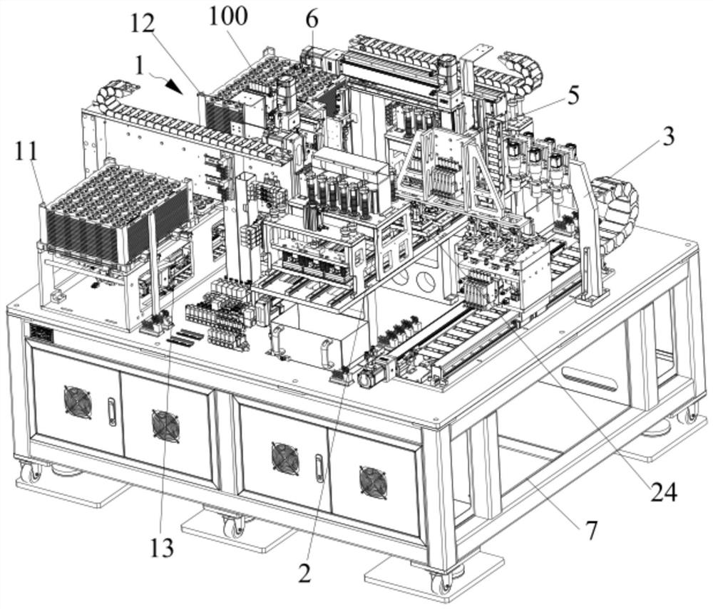 Cutting mechanism and wireless charging gasket post-processing system