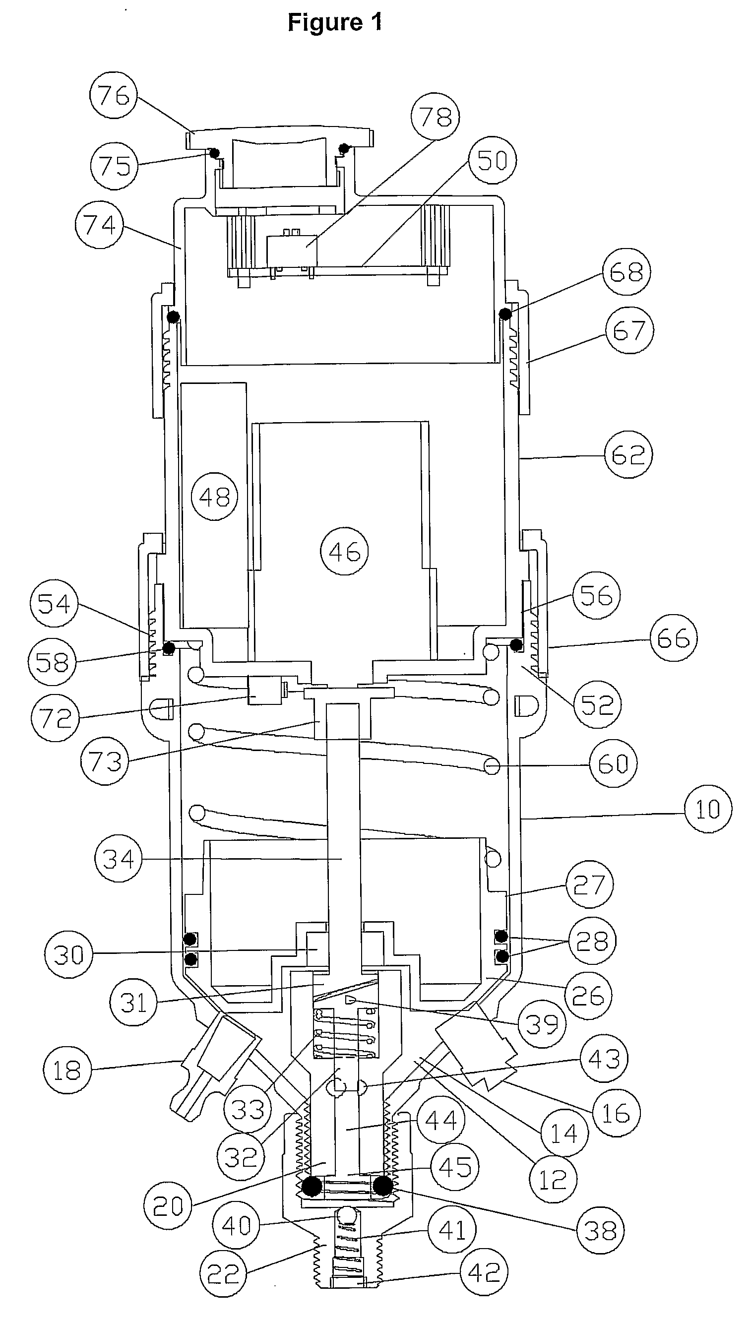 Automatic motor driven in-line piston pump lubricator