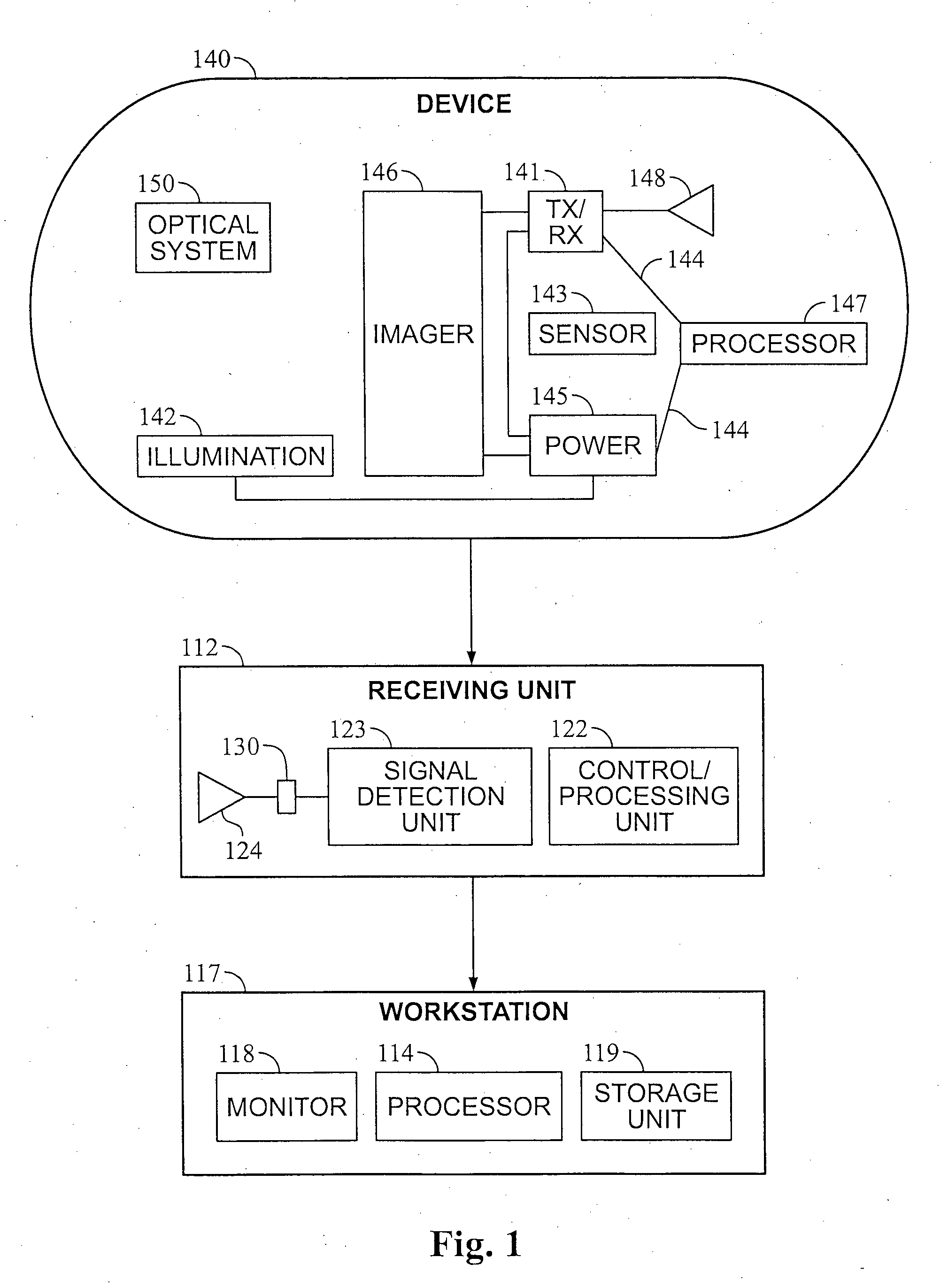 System and method for controlling power consumption of an in vivo device