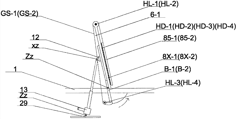 Full-automatic intelligent turning-over nursing bed having fifteen functions